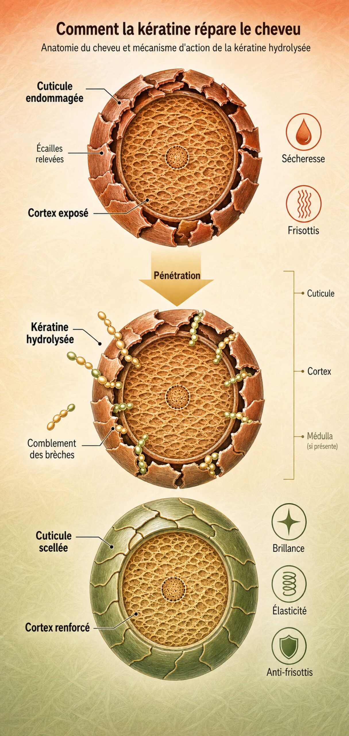 Infographie scientifique montrant l